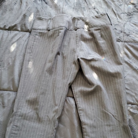 Grey pinstripe slacks - Picture 3 of 4